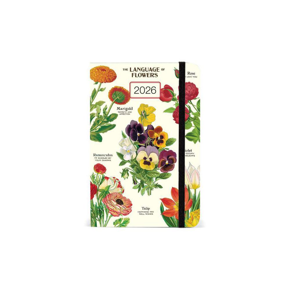 Cavallini, Planners, Art & School, 2026, Weekly, Language of Flowers, 933107